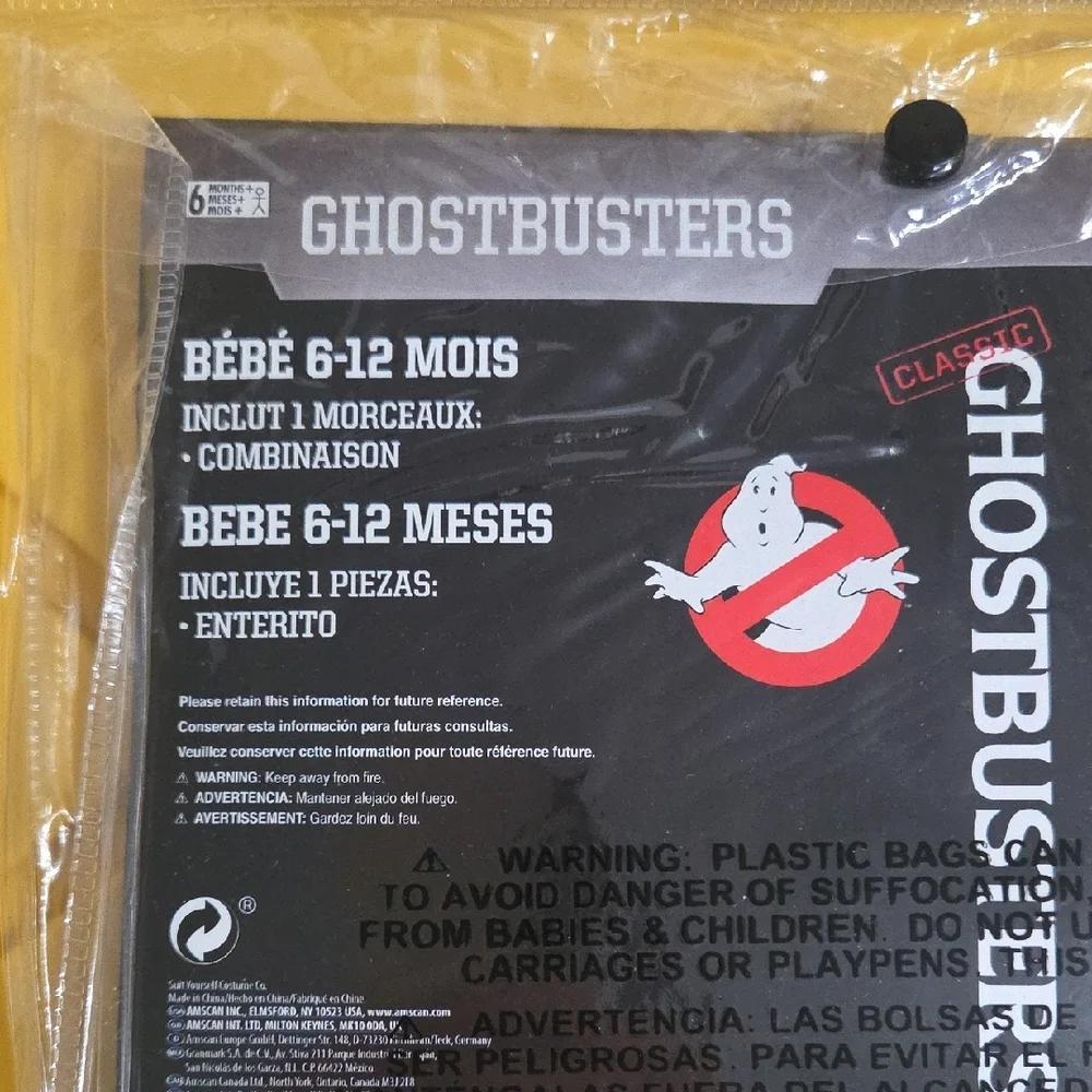 Ghostbusters Infant Costume - Tan